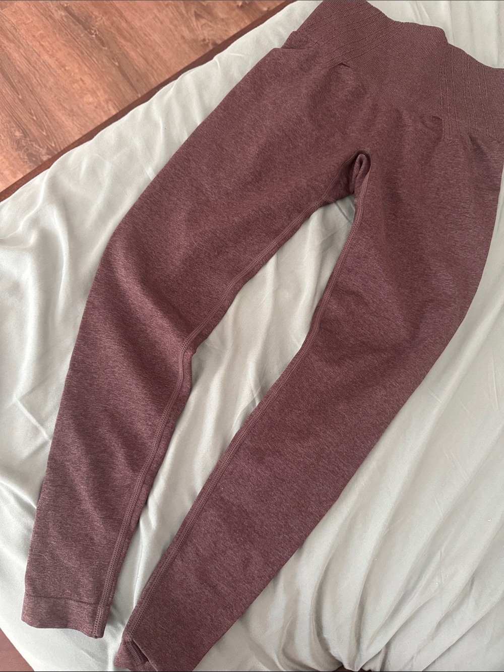 BuffBunny Maroon Seamless Leggings